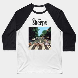 Abbey Road The sheeps Baseball T-Shirt